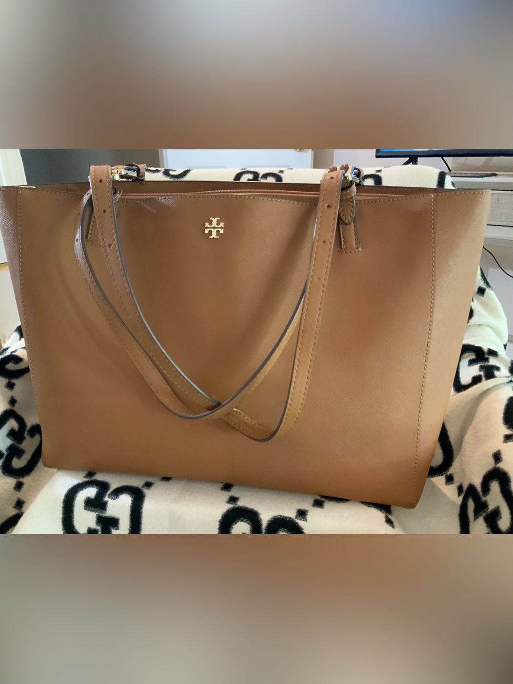 Tory Burch York Saffiano Large Tote